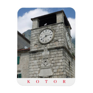 Íman de visão em torre de relógio Montenegro