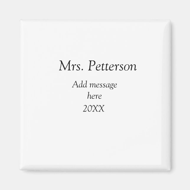 Íman De volta à apreciação dos professores da escola, a (Frente)