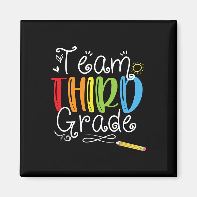 Íman De Volta À Equipe Da Escola, 3º Grau, Estudantes D (Frente)