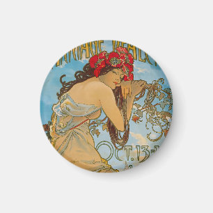 Íman Dealers de carruagem por Alphonse Mucha (1902)