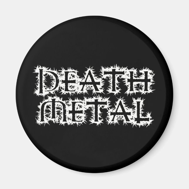 Íman Death Metal (Frente)