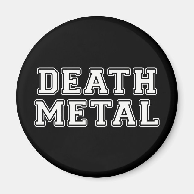 Íman Death Metal (Frente)