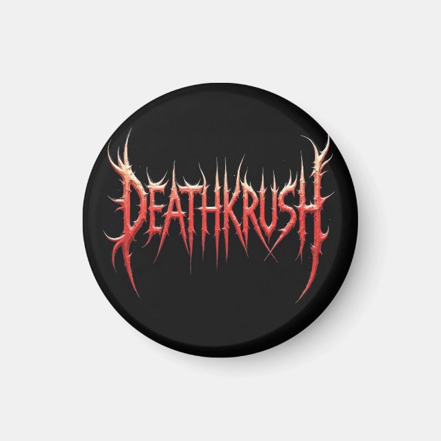 Íman Deathkrush - magnet (Frente)