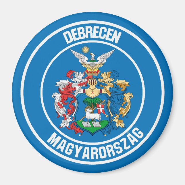 Íman Debrecen Round Emblem (Frente)