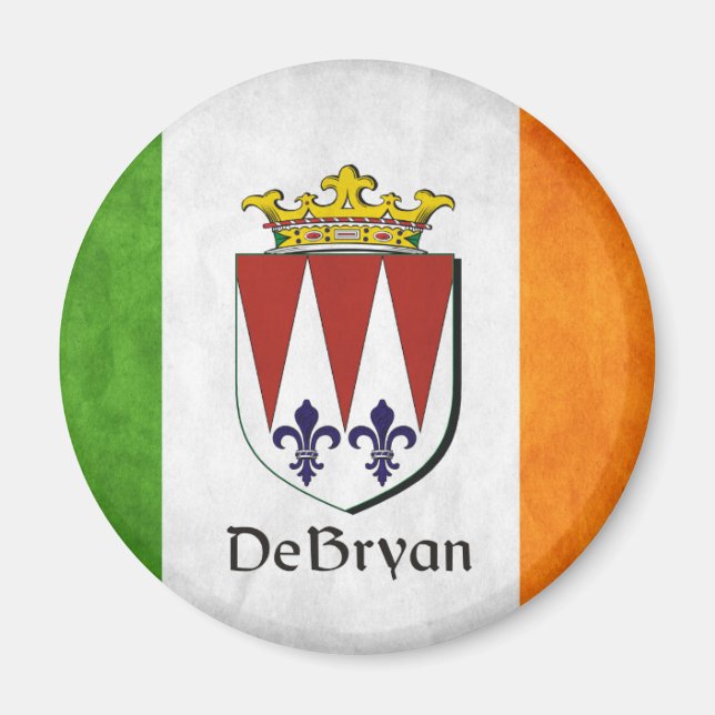 Íman DeBryan Irish Flag (Frente)