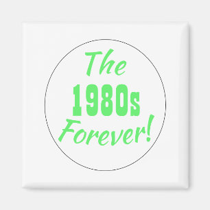 Íman Década Retro Neon dos Anos 80