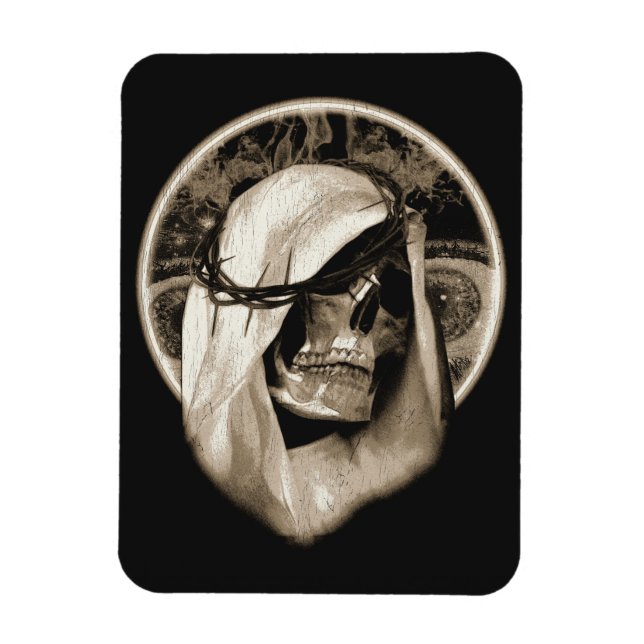 Íman Decadência Divina - Design Gótico (Vertical)