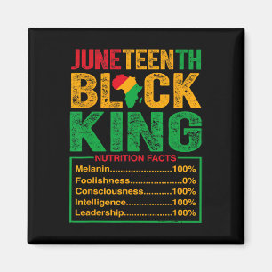 Íman Décima Junta de Black King Nutritional Facts Orgul