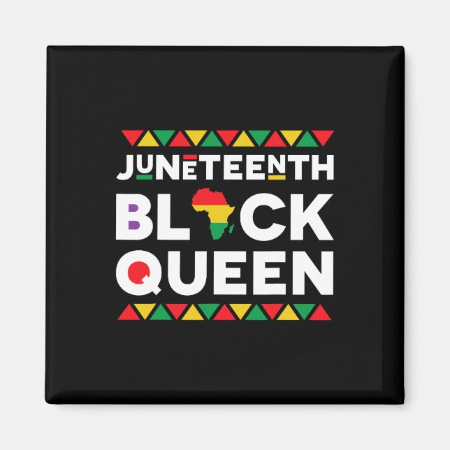 Íman Décima Negra Rainha 1 (Frente)