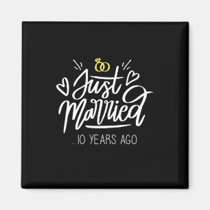 Íman Décimo aniversário de Casamento