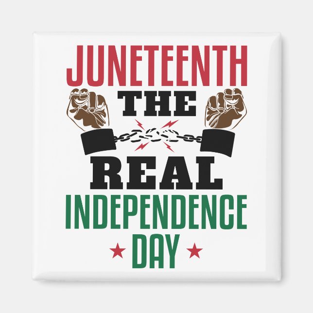 Íman Décimo Junho Dia da Independência Real (Frente)