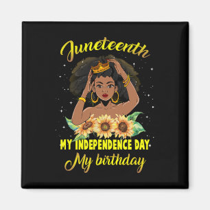 Íman Décimo Junto Dia da Independência Meu Aniversário 