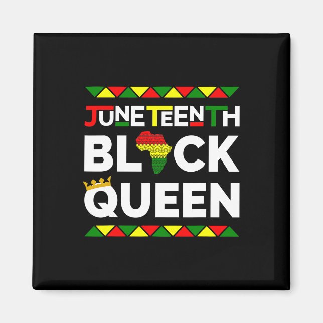 Íman Décimo Junto Dia da Liberdade da Rainha Negra 19 d (Frente)