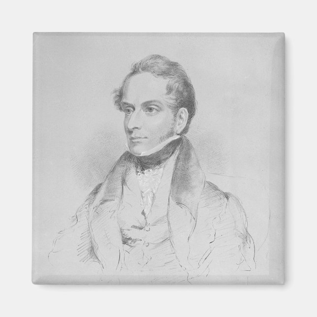 Íman Decimus Burton, litógrafo de Maxim Gauci (Frente)