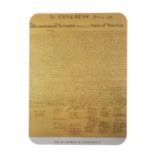 Íman Declaração de independência