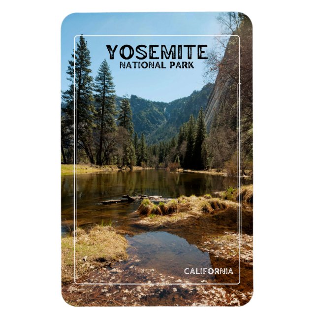 Íman Decor de geladeira inspirado na natureza (Vertical)