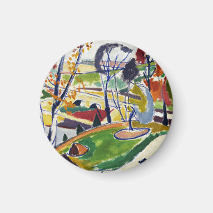 Íman Decor Plat por Henry Lyman Sayen,