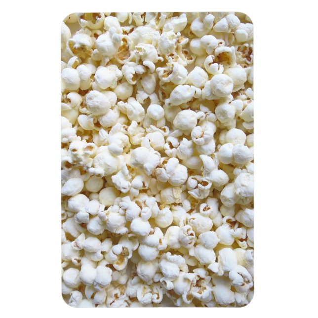 Íman Decoração Brilhante da Fotografia de Popcorn (Vertical)