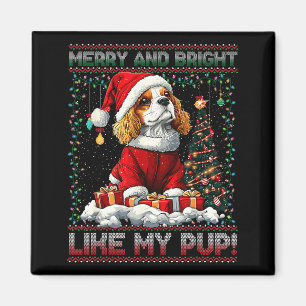 Íman Decoração de árvore de Natal do Cavalier King Char