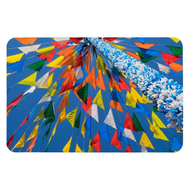 Íman Decoração de Bandeira Triangular (Horizontal)