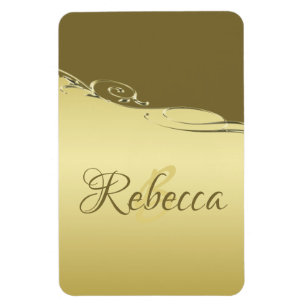 Íman Decoração de ouro de luxo em ouro militar