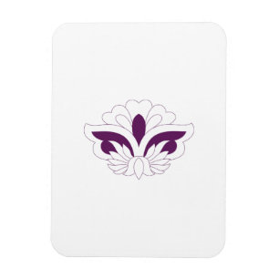 Íman Decoração magenta avermelhada