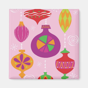 Íman Decoração numerosa do Natal ilustrada no diffe