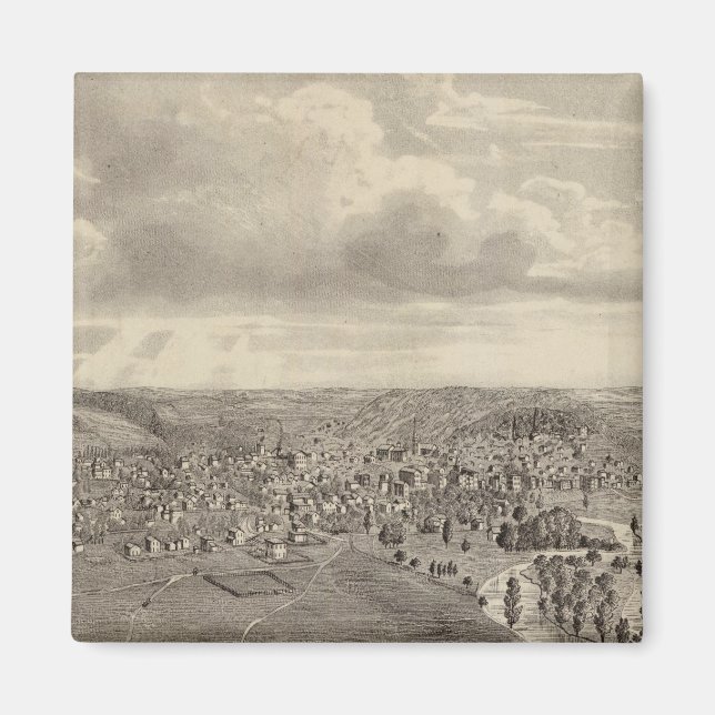 Íman Decorah, Winnesheik Co, Iowa (Frente)