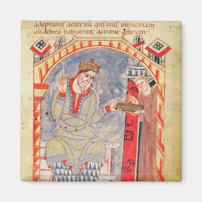 Íman Dedicação a Charles o Bald, de (Frente)