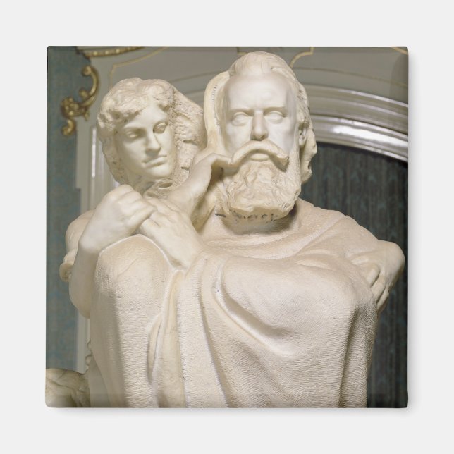 Íman Dedicação aos Brahms, 1909 (Frente)