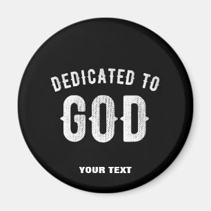 ÍMAN DEDICADO A DEUS TEXTO BRANCO LEGAL PERSONALIZÁVEL