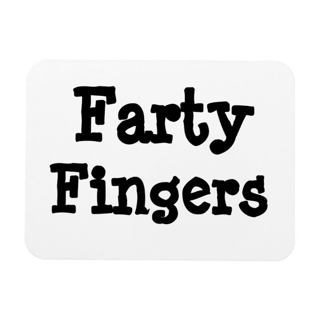 Íman Dedos de Farty (Horizontal)