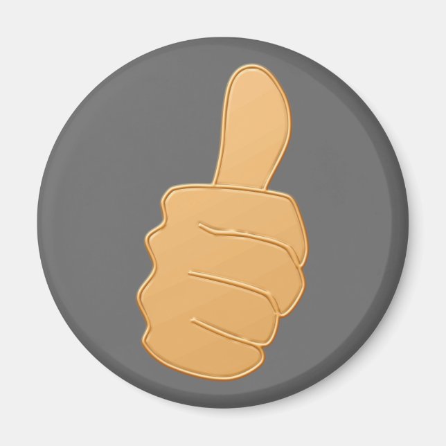 Íman dedos polegar ok alto thumb up (Frente)