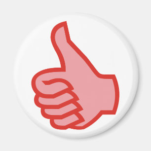 Íman DEDOS POLEGAR OK alto thumbs up