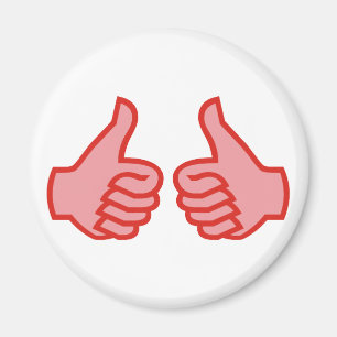 Íman DEDOS POLEGAR OK alto thumbs up