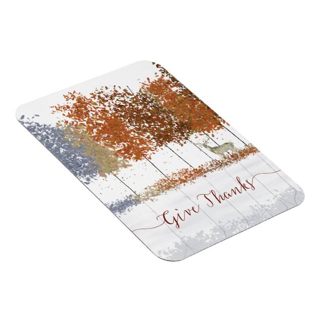 Íman Deem aos Obrigados árvores de ação de graças e vea (Lado Direito)