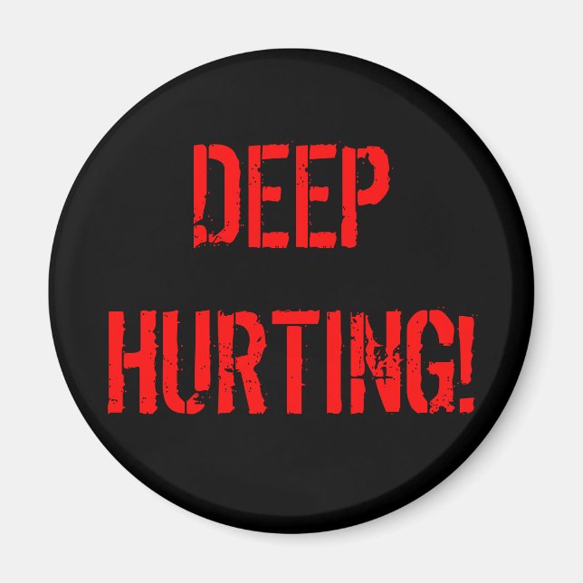 ÍMAN DEEP HURTING! (Frente)