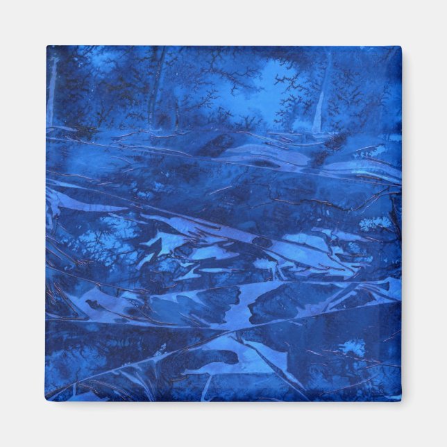 Íman "Deep Water #5" Magnet Abstrato (Frente)