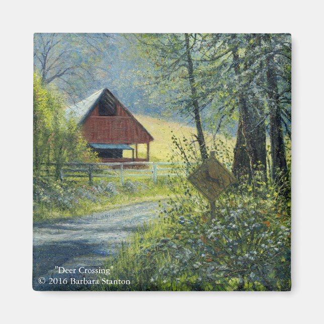 Íman "Deer Crossing" (Frente)