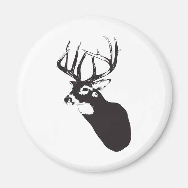 Íman Deer Head (Frente)