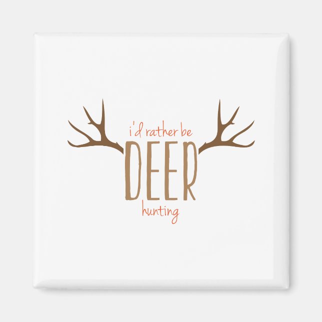 Íman Deer Hunting (Frente)
