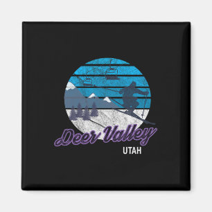 Íman Deer Valley Park City Utah Skining Usa Snowboard