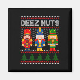 Íman Deez Loucos Nutcracker Divertir-se Feio Natal