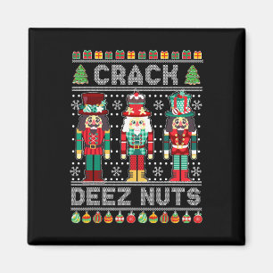 Íman Deez Loucos Nutcracker Divertir-se Feio Natal Nata