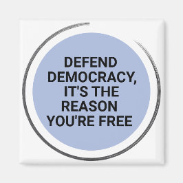 Íman Defenda a democracia É a razão pela qual você está