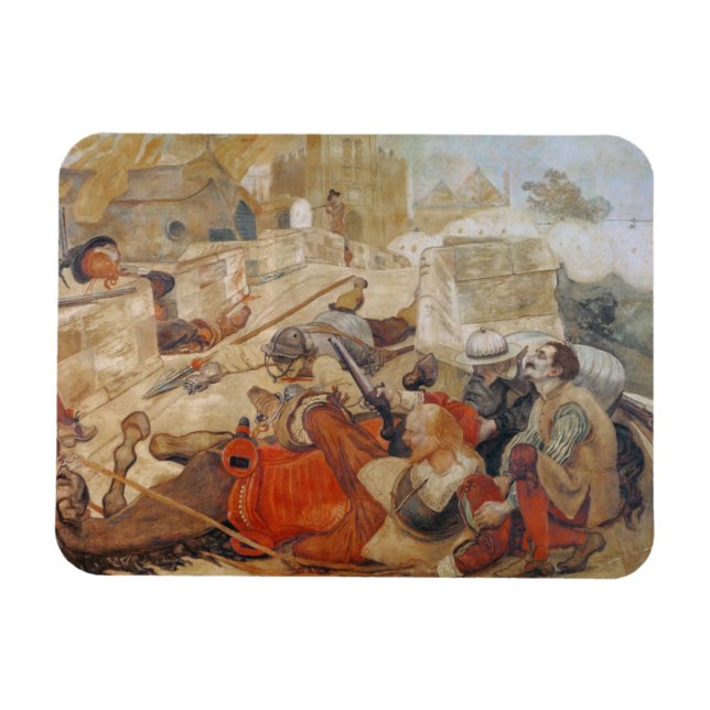 Íman Defesa de Bradshaw de Manchester (1642) (Horizontal)