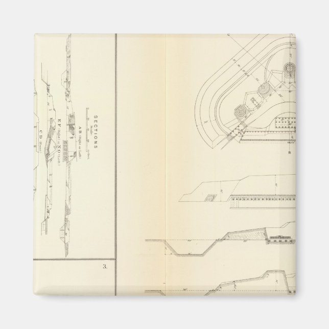 Íman Defesa móvel Alabama (Frente)