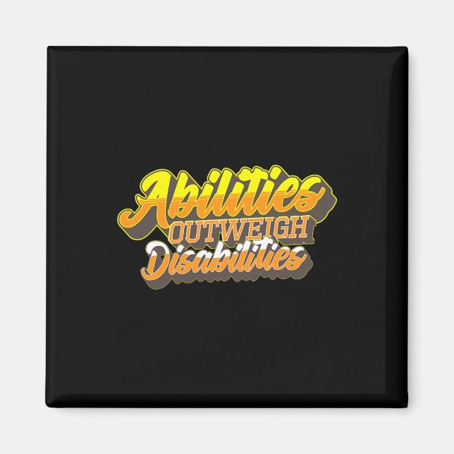 Íman Deficiência no Dia Mundial de Baixo Síndrome Mulhe (Frente)