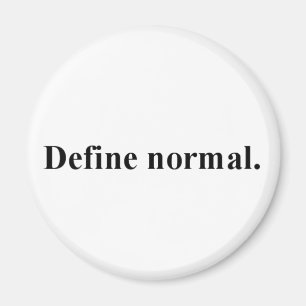 Íman Defina o botão normal