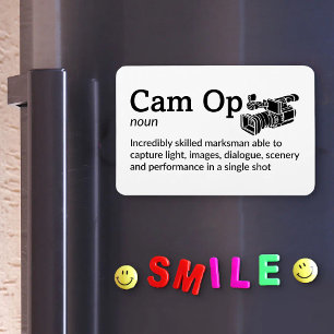 Íman Definição Cam Op - Set Life 4" x 6 pol Flex